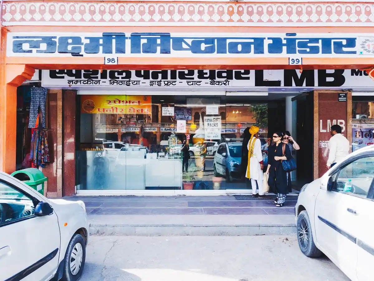 Laxmi Misthan Bhandar (LMB) — Johari Bazaar