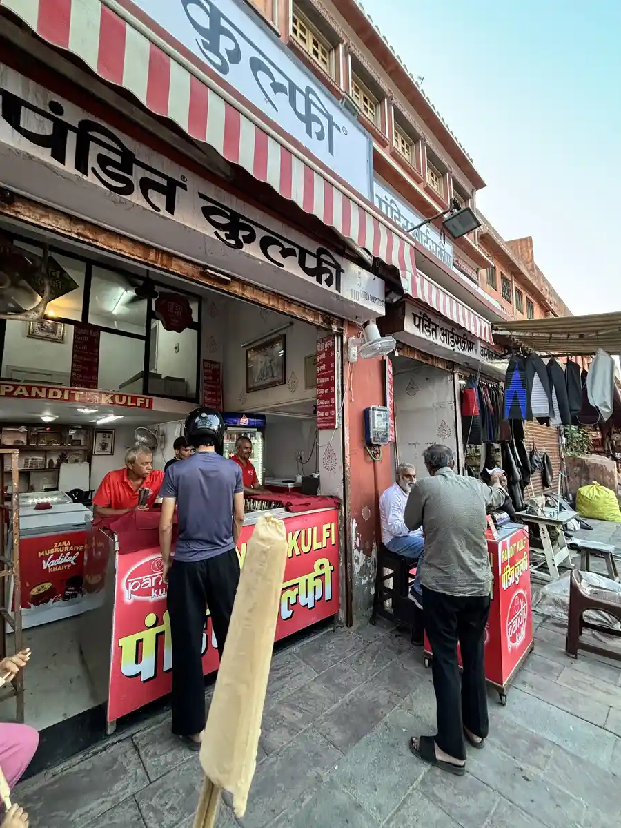 Pandit Kulfi — Hawa Mahal Road