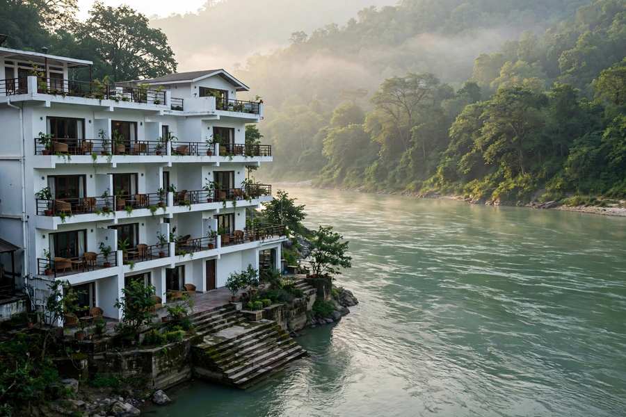 Ganga Kinare — Bairaj, Rishikesh