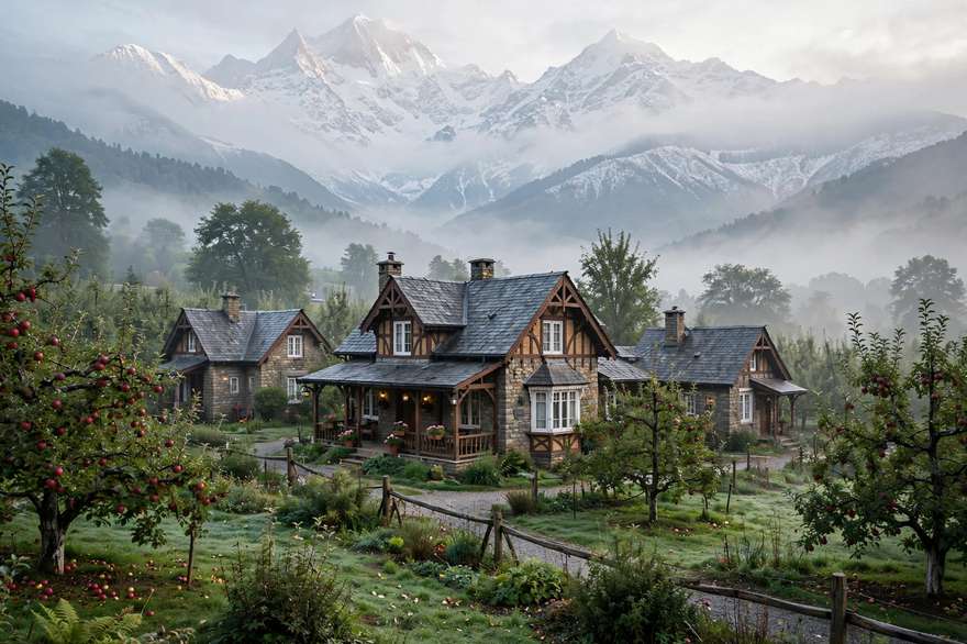 The Himalayan — Hadimba Road, Manali