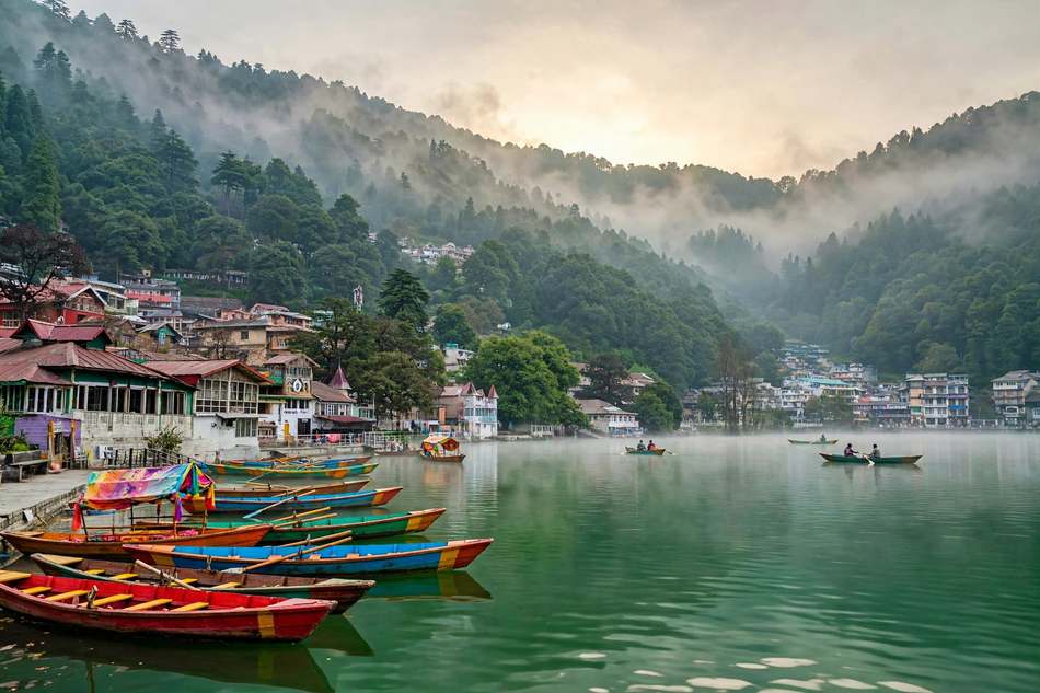 Naini Lake, Nainital — Kumaon Lakes and Corbett taxi tour from Delhi