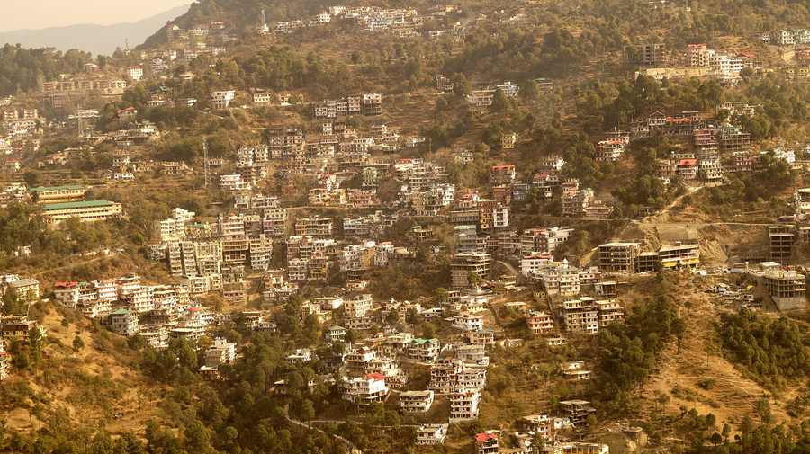 Solan — on the Delhi to Shimla taxi route