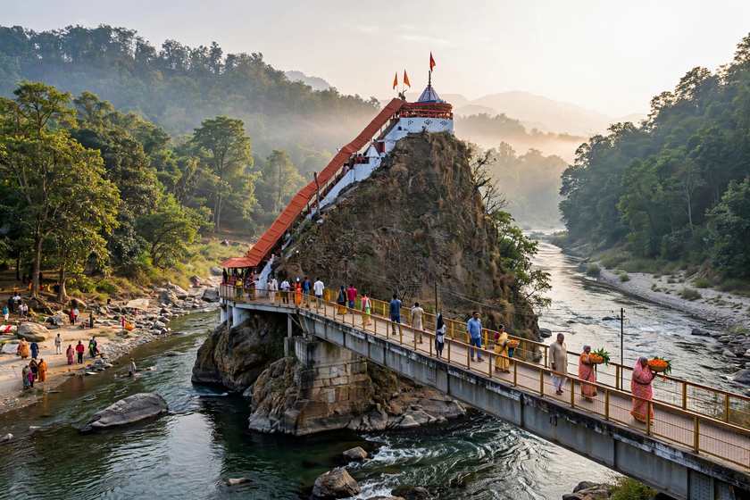 Garjiya Devi Temple — Kumaon Lakes & Corbett Tour