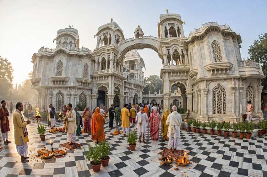 ISKCON Krishna Balaram Mandir — Braj Circuit — Agra, Mathura & Vrindavan
