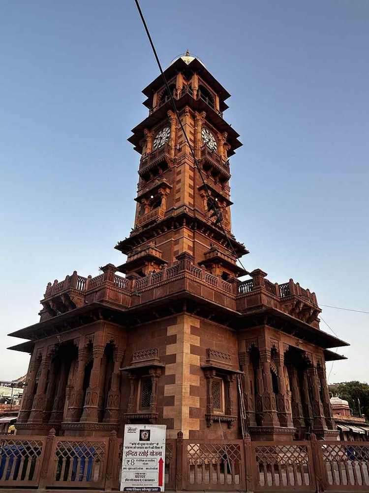 Clock Tower market — Rajasthan Desert Trail