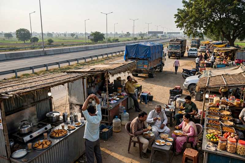 Etawah — on the Delhi to Lucknow taxi route