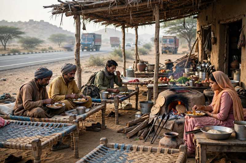 Kosi Kalan — on the Delhi to Agra taxi route